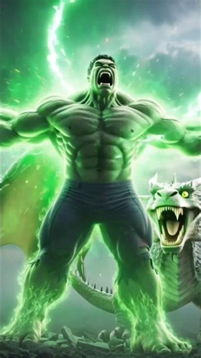 Hulk vs Sky Dragon | Epic 3D Action Battle | Superhero Short Movie 🔥🐲