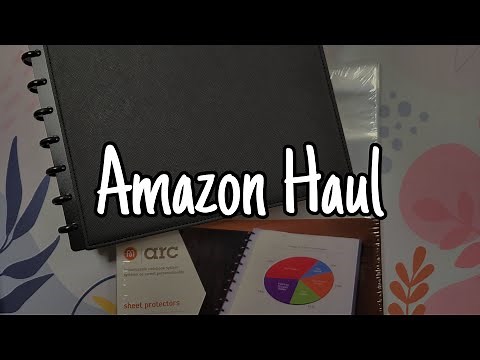 Amazon Haul | Staples ARC Discbound Notebook | On-the-Go Frankenplanner System