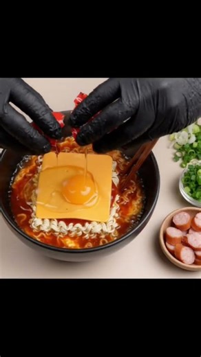 Sizzling Ramen Hot Pot 🍜🔥 Egg Drop ASMR | Cozy Cooking & Slurp Mukbang #food #asmr