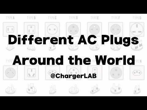 How to Tell Different AC Plugs Around the World - ChargerLAB Explained