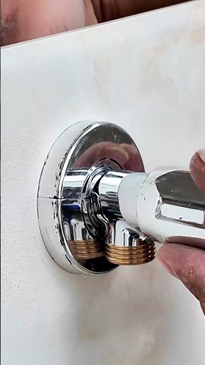 Perfect 25mm Shower Pipe Hole! 📐🚿 #shorts #tile #powertools