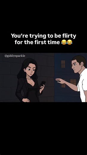 24K views · 32K reactions | You’re trying to be flirty for the first time  #funnyanimation #funnyvideos #funnycartoons #animation #funnyreels #comedy | Giddysparkle Animations | Facebook