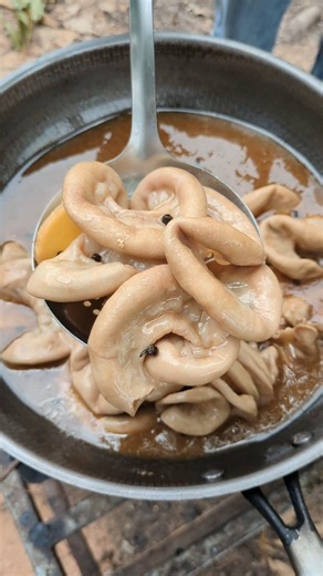 Braised Chitterlings #food #chitterlings