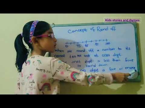 "Rounding Off Numbers for Kids | Math Basics | Fun Learning" | kids stories and rhymes