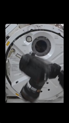 worldlogy.in on Instagram: "In space, even simple objects behave in ways that look impossible. This is the Dzhanibekov Effect — a mind-bending phenomenon where a spinning object suddenly flips 180°… again and again… endlessly. It happens because in zero gravity, objects with an uneven mass distribution become unstable around their middle axis. So as it spins, the object reaches a point where physics forces it to snap into a new orientation — creating that dramatic mid-air flip. Astronaut Vladimi