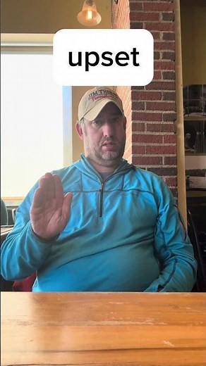 ASL sign for upset / Learn ASL