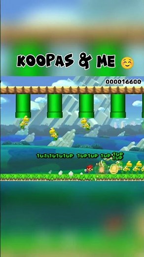 Let's Race Koopa Shell #supermario #mario #mariomaker #supermariomaker2