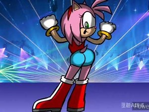 Amy rose butt dance Ai animation