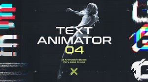 TypeX - Glitch Pack: Title Animation Presets Library