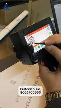 How to Print Logos & QR Codes with a Handheld Printer – Easy Guide & Demo #handheldprinter