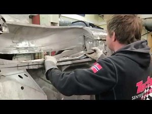 Mig brazing a Jaguar xjs body