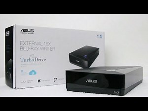 External ASUS TurboDrive Blu-Ray BW-16D1X-U USB 3.1 - Unboxing