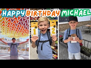 Michael's 12th Birthday!! - Videos For Kids