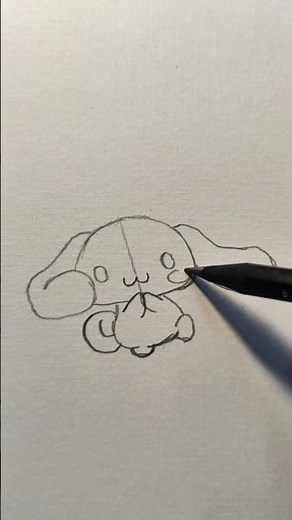 Drawing Cinnamoroll Cute Easy #shorts #cinnamoroll #sanrio