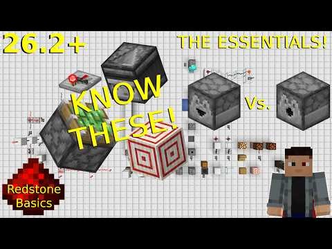 Redstone Basics | Essential Components