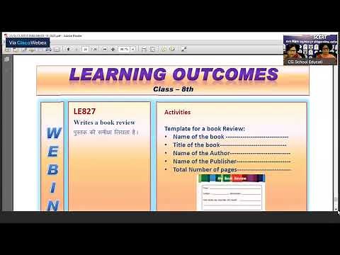 Learning Outcomes (LOs) class 8 English