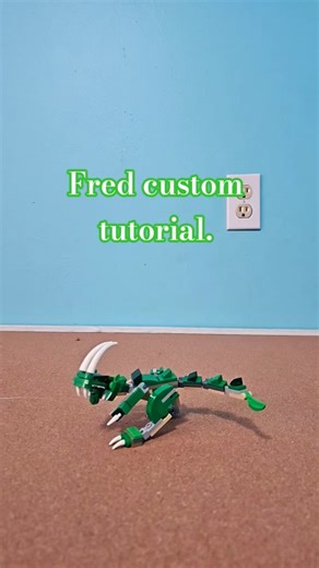 Fred custom tutorial. #lego #legoninjago #custom #tutorial #stopmotionanimation #hamilton