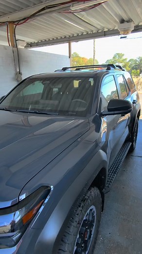 First Maintenance wash on the Toyota 4Runner we coated a few weeks back, needless to say it is protected from top to bottom and finishes just as beautiful as it did when we handed it off! ABOUT THE DETAIL SHOP 👇 💥Family owned, operated, and oriented since opening in October 2019 🔑 💥We specialize in heavy stain, odor, and pet hair removal, and are able to remove seats and plastics if necessary 🤝 💥We offer paint correction and ceramic coating packages✨ 💥5⭐️ business with 400 reviews between