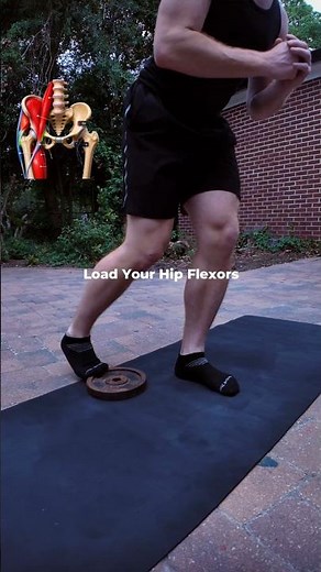 🔥 Load Those Hip Flexors! 4 Exercises to Build Strength & Stability #homeworkout #hipflexors