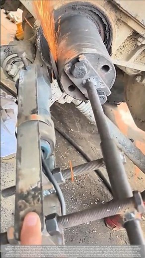 Creative tools for polishing, repairing, and balancing the drive shaft.