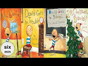Four David Books - By David Shannon | Kids Book Read Aloud/Learn To Read