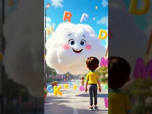 Funny Clouds Tale: Joy, Friendship & Harmony in the Sky