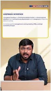 FortiGate Loopback Interface Explained | HA & VPN! #fortigate #ccna #interfaces #firewall