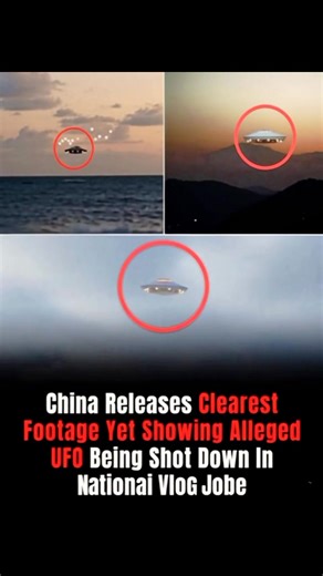 The world is in shock after China released what many are calling the clearest UFO footage ever seen. Mysterious flying discs — glowing, fast, and unexplainable — appear in the sky before vanishing into the clouds. Was it a secret military project? An alien craft? Or something far beyond human understanding? Whatever it is, this footage might finally prove we're not alone in the universe. ✓ #UFOSighting #AlienDisclosure #ChinaUFO #UFOVideo #AlienLife #SpaceMystery #BreakingNews #ConspiracyTheorie