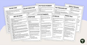 Scripts for Readers Theatre – Year 3 and Year 4