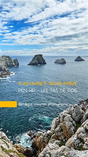 Camaret-sur-Mer et ses incontourables "Tas de Pois", encore un paradis breton à visiter dans le Finistère sur la prequ'île de Crozon. | Philippe Meunier Photographe