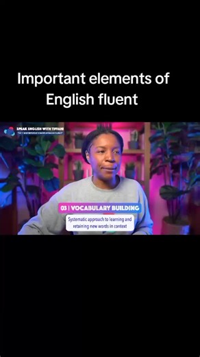 Key Elements for English Fluency
