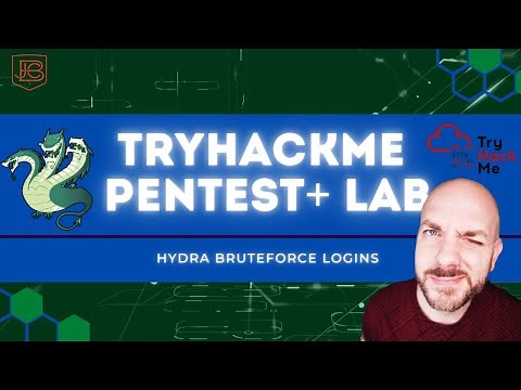 TryHackMe Pentest+ Hydra Lab | Password and Credential Pentesting Tutorial