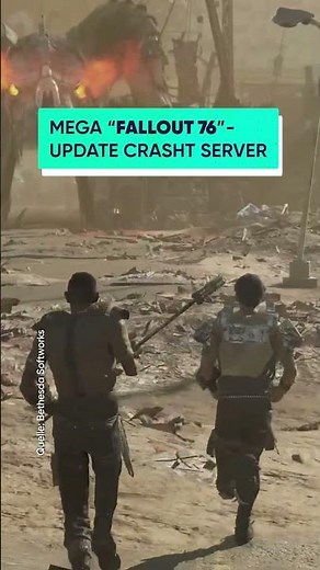 Das neue "Fallout 76"-Update ist draußen und hat direkt die Server des MMOs gecrasht.