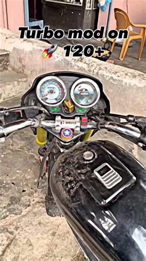 Splendor मे turbo 🚀🔥दिया power increase karne Ke liye #splendormodified #turbo #sound #modified￼￼