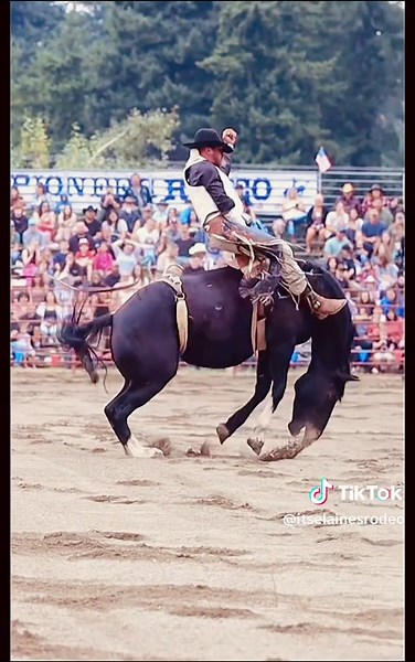 Saddle up son 🤠 • Zach Hanko- Bull fighter/ Bronc Rider 2025 Roy Rodeo #rodeotok #broncrider #heycowboy #saddleup #fypシ