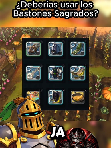 Build de Healer para #albiononline #albion | albion online