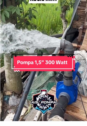 Pompa 1,5” 300 Watt👍#pompaairmodifikasi #sanyoobohan #waterpump #fyppppppppppppppppppppppp #tulungagung