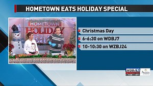 Join WDBJ7's Logan Sherrill and his wife Taylor for a special holiday edition of Hometown Eats tomorrow at 6 p.m. on WDBJ7 and 10 p.m. on WZBJ24. | WDBJ7