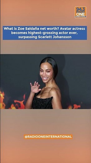 What is Zoe Saldaña net worth?