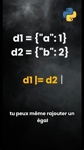 Python : cette astuce va remplacer .update() 😳 | #pythonhacks