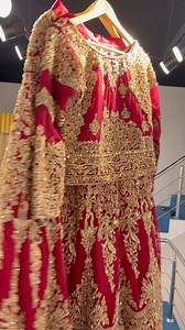 2.2K views | From the line Atishyq23’ to the world of red lehengas, there are plenty of options. Dupatta border is designed in double styled sequencing. Although, if you’re veering towards the extravagant element, it clearly is a superb article. We opted for an exquisitely embellished red bridal lehenga with golden jewelry and looked like an absolute dream for special day. Inbox for price related queries.  #waqarhaidercouture #redlehenga #lehngacholi | Waqar Haider Couture | Facebook