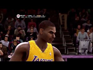 NBA Live 09 Xbox 360 Gameplay - Cleveland Cavaliers vs Los Angeles Lakers