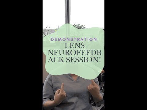 What a LENS Neurofeedback Session Looks Like (Step-by-Step Demonstration)