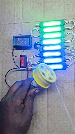 How to Make Hand Crank Generator Using DC Motor | DIY Science Project ⚡