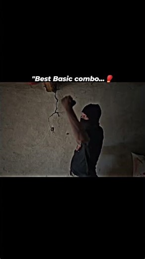 Basic Combo Boxing 🥊#boxing #viral #trending #motivation #fitness #home #shorts #reels