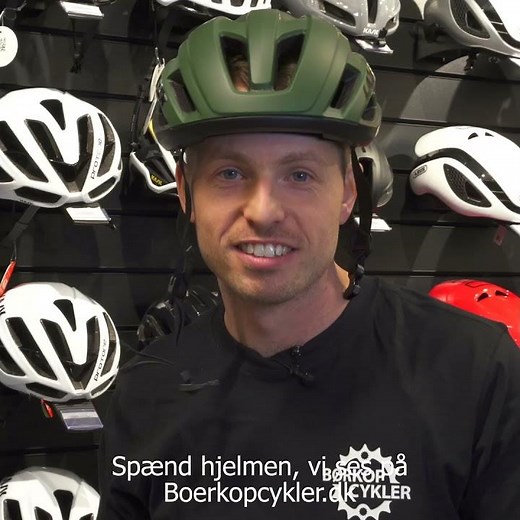 Ny cykelhjelm? Find nemt din nye hjelm hos Børkop Cykler