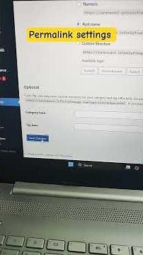 WordPress website permalink settings change -Fix WordPress URL Structure! #wordpress #websitedesign