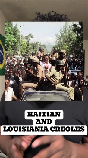 HAITIAN AND LOUISIANA CONNECTION #haitiantiktok #haiti #louisiana #creole #portauprince