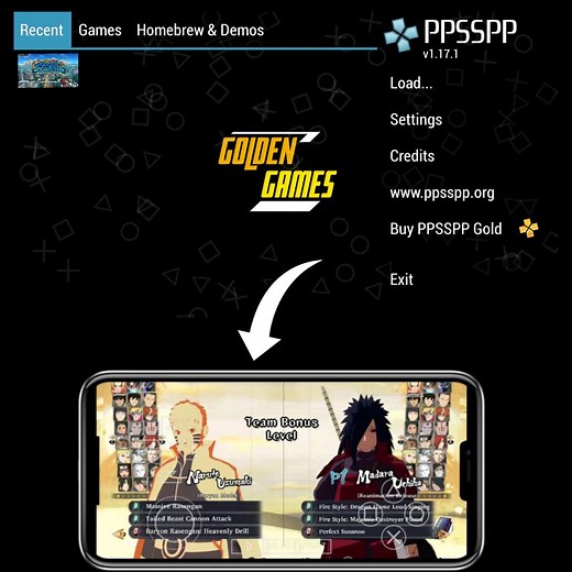 15K views · 292 reactions | Comment télécharger et installer Naruto Storm Connections x Naruto Impact PPSSPP  | Golden Games | Facebook