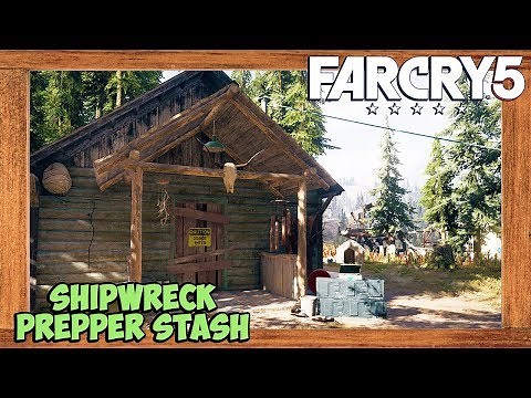Far Cry 5 Shipwreck Prepper Stash Location